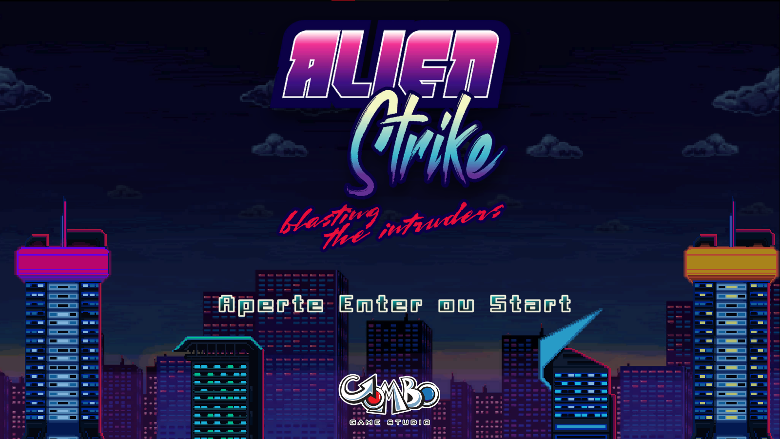 Alien Strike: Blasting the Intruders Screenshot