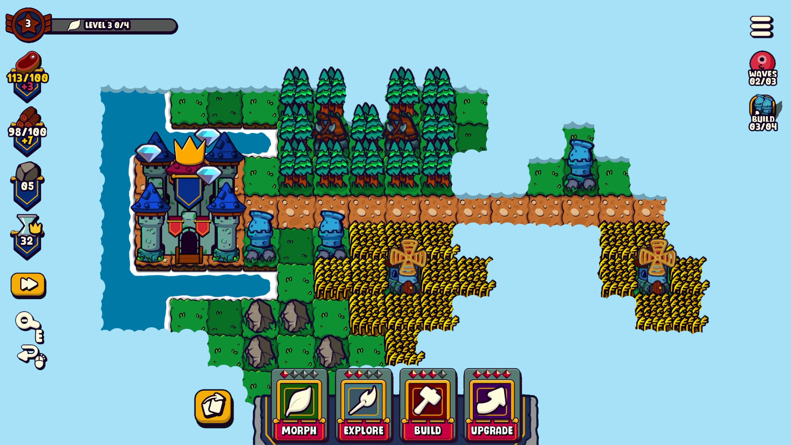 Islets Defense Screenshot