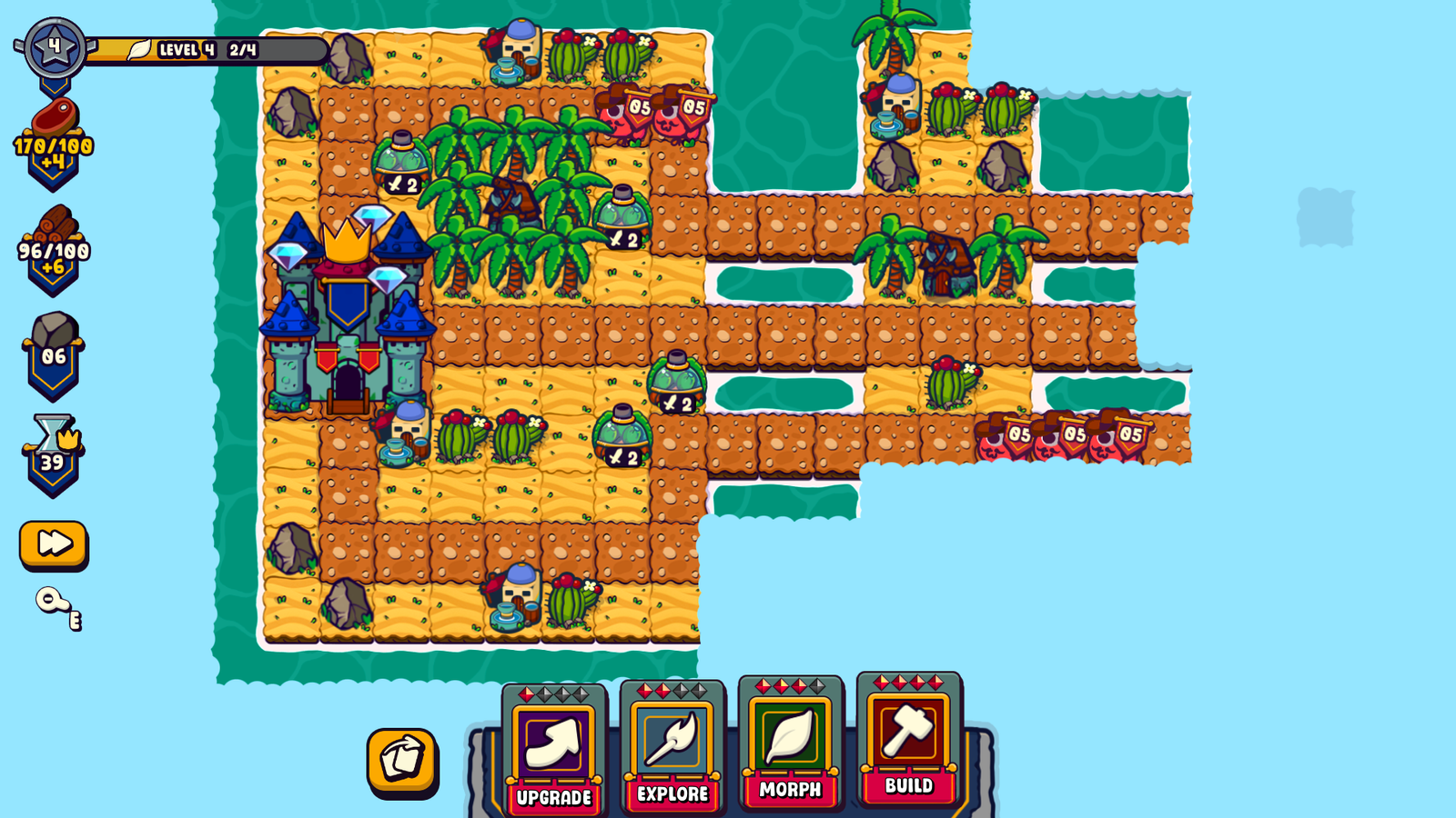 Islets Defense Screenshot